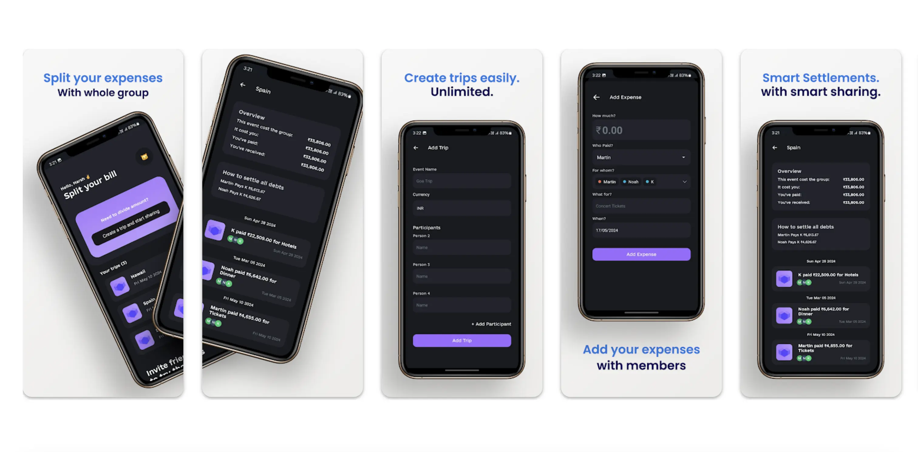 Supersplit - Track and split expenses